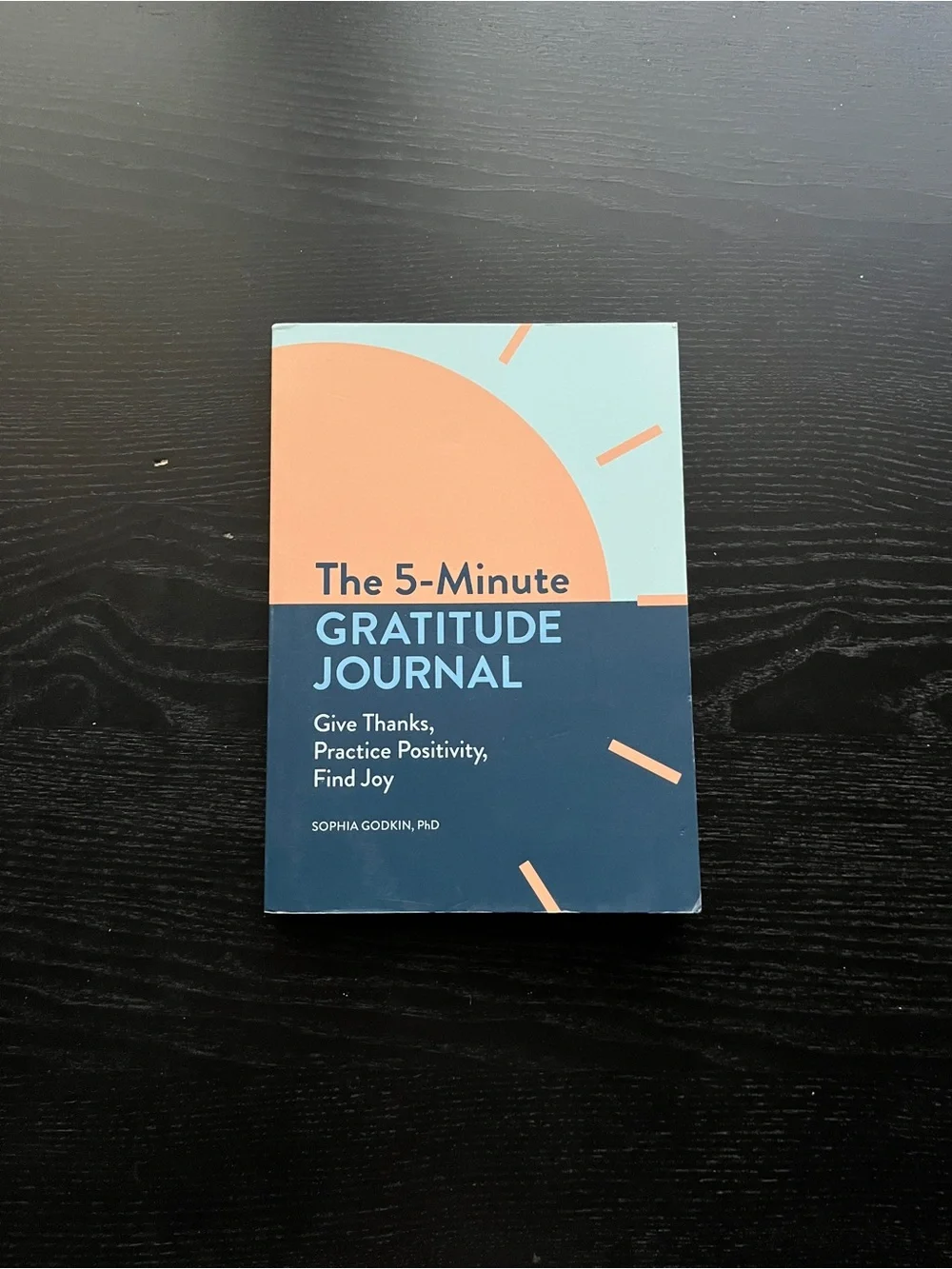 The 5-Minute Gratitude Journal Sophia Godkin PhD Paperback Book